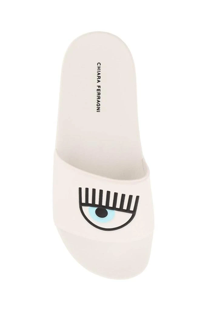 商品Chiara Ferragni|Chiara ferragni 'eyestar' rubber slides,价格¥653,第2张图片详细描述