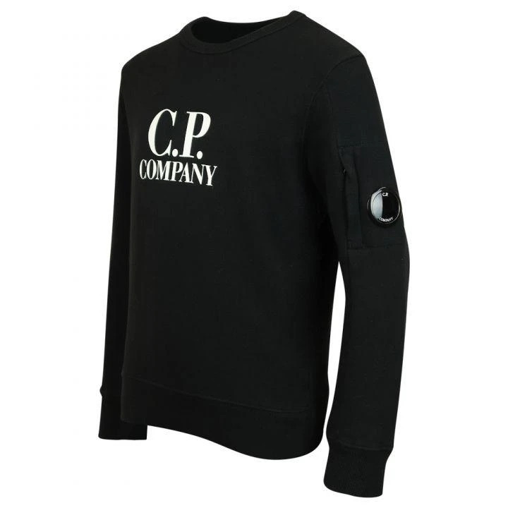 商品CP Company|Black Logo Lens Sweatshirt,价格¥571,第3张图片详细描述