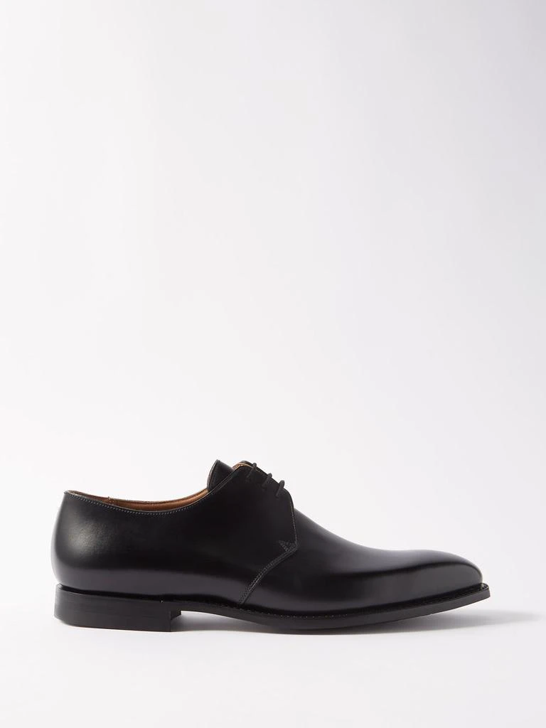 商品Crockett & Jones|Highbury leather Derby shoes,价格¥5070,第1张图片
