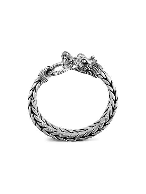 Legends Collection Sterling Silver Naga Bracelet商品第2张图片规格展示