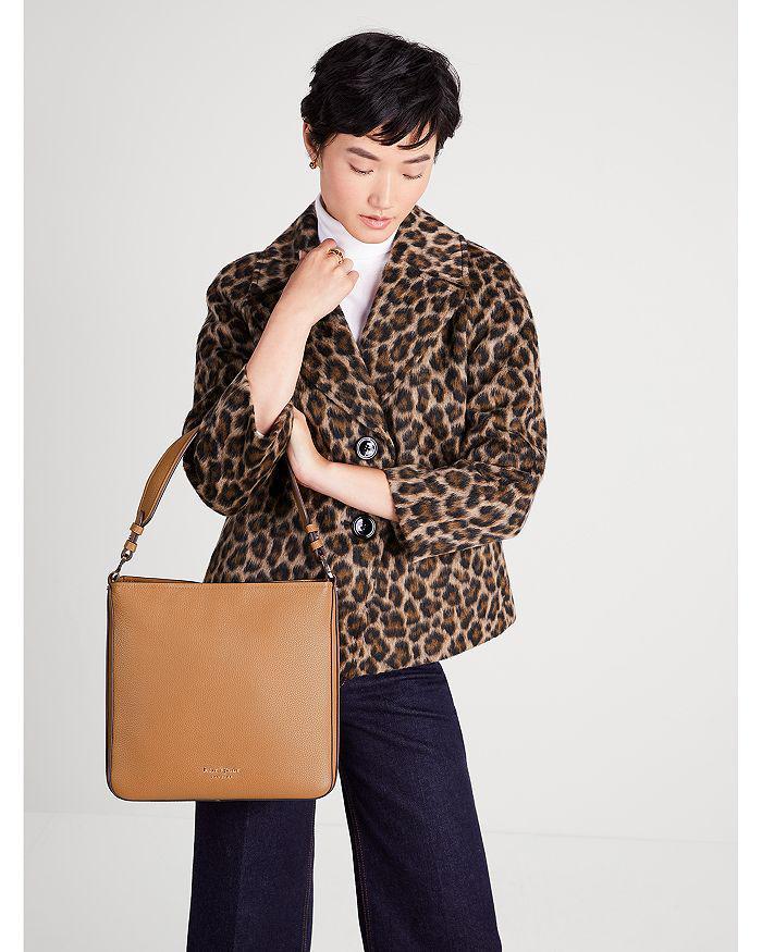 商品Kate Spade|Hudson Pebbled Leather Large Hobo Bag,价格¥2493,第4张图片详细描述