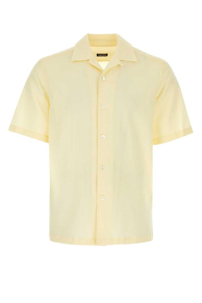 商品Zegna|Ermenegildo Zegna Short-Sleeved Buttoned Shirt,价格¥1543,第1张图片