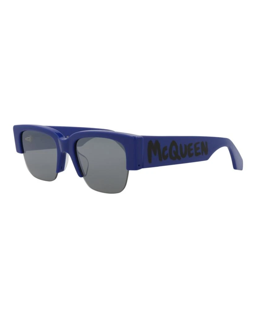 商品Alexander McQueen|Square-Frame Recycled Acetate Sunglasses,价格¥956,第2张图片详细描述