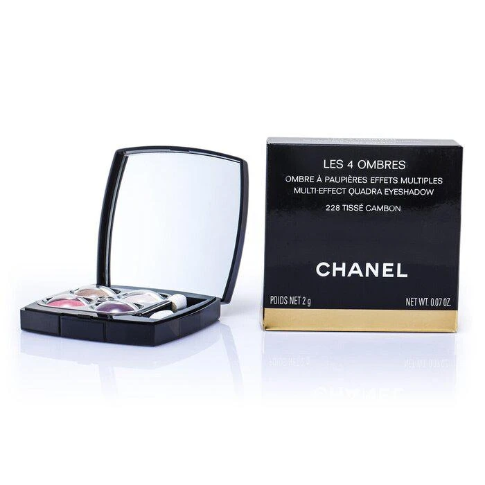 商品Chanel|Chanel 四色眼影 - No. 228 Tisse Cambon -No. 228 Tisse Cambon(2g/0.07oz),价格¥731,第2张图片详细描述