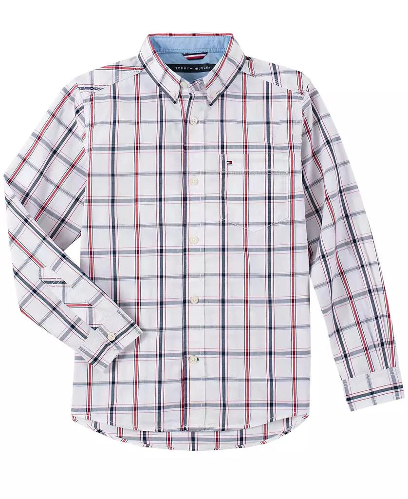 商品Tommy Hilfiger|Toddler and Little Boys Samuel Plaid Button-Down Shirt,价格¥303,第4张图片详细描述