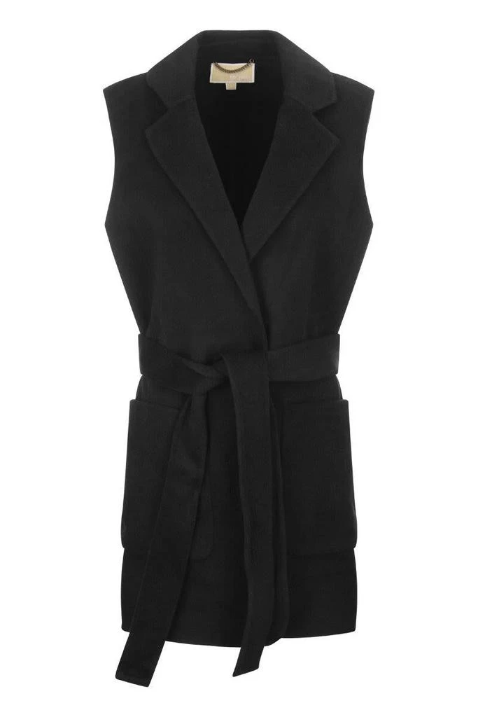 商品Michael Kors|MICHAEL KORS Wool-blend waistcoat,价格¥2133,第1张图片