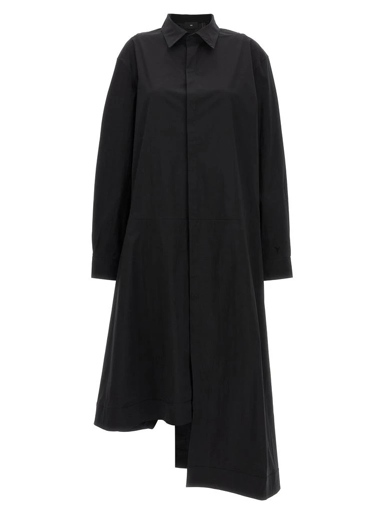 商品Y-3|Midi Shirt Dress Dresses Black,价格¥2201,第1张图片