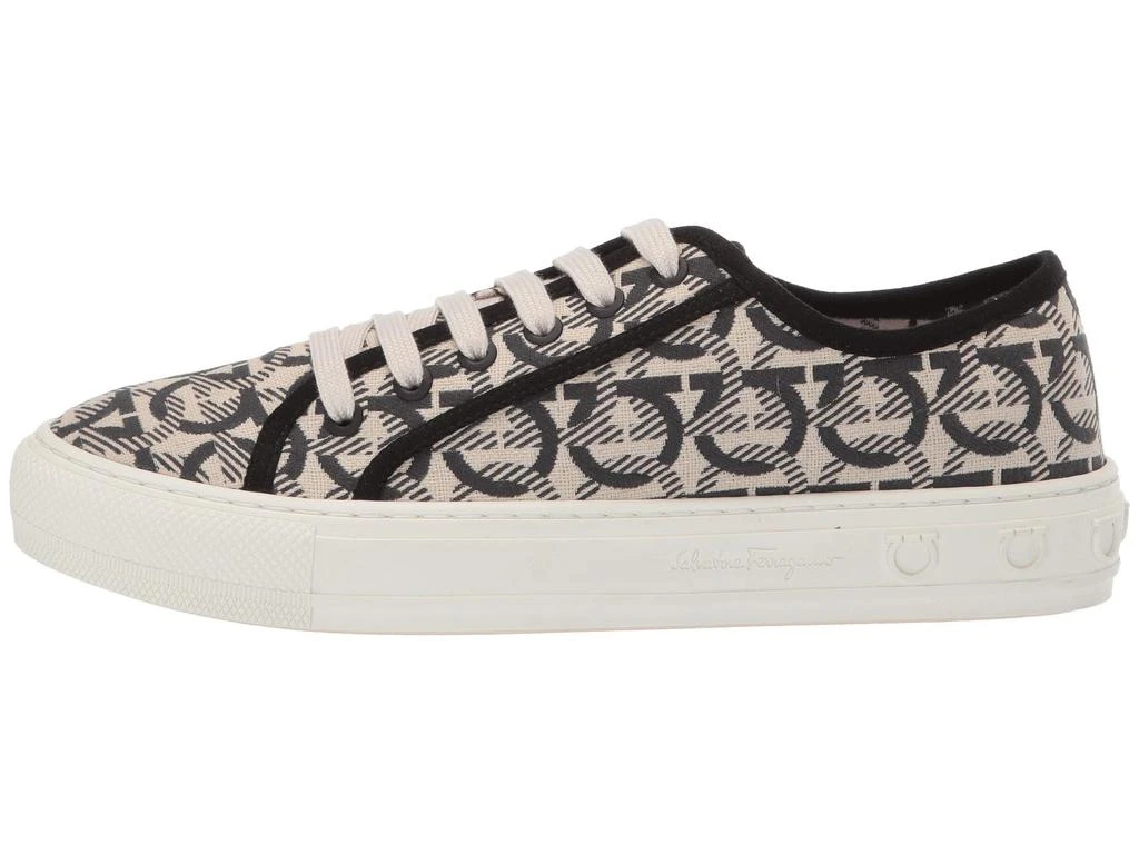 商品Salvatore Ferragamo|Wimbledon Logo Sneaker,价格¥2407,第4张图片详细描述