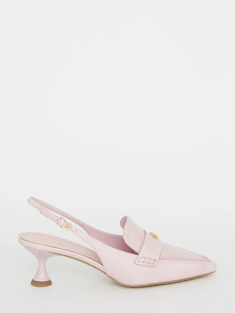 商品Tory Burch|Tory Burch Delicate Logo Slingback Sandals,价格¥3201,第1张图片