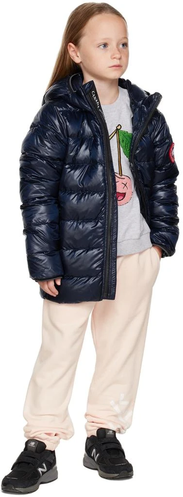商品Canada Goose|Kids Navy Crofton Hoody Down Jacket,价格¥4466,第5张图片详细描述