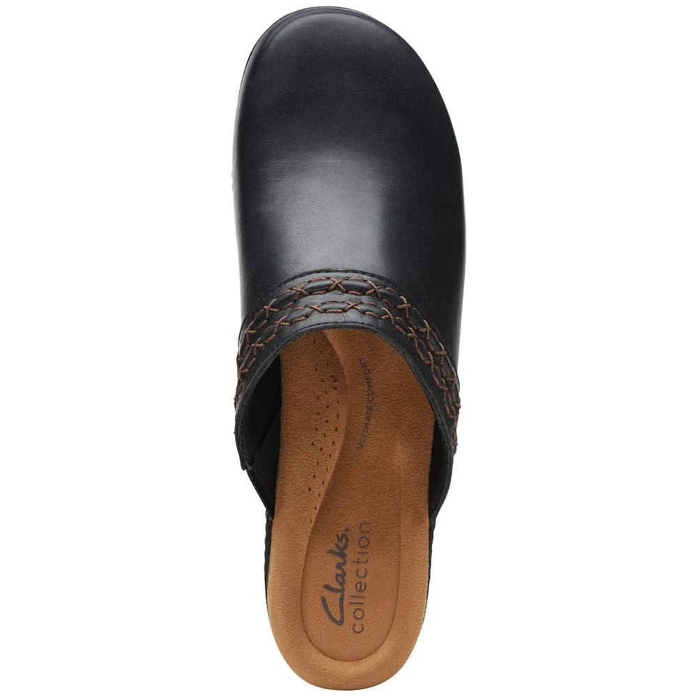 商品Clarks|Women's Paizlee Poppy Slip-On Platform Clogs,价格¥450,第4张图片详细描述