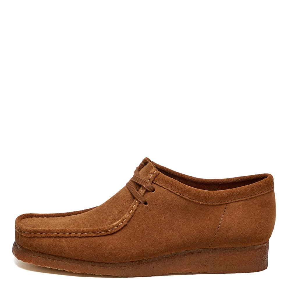 商品Clarks|Clarks Originals Wallabee Shoes - Cola Suede,价格¥1023,第1张图片