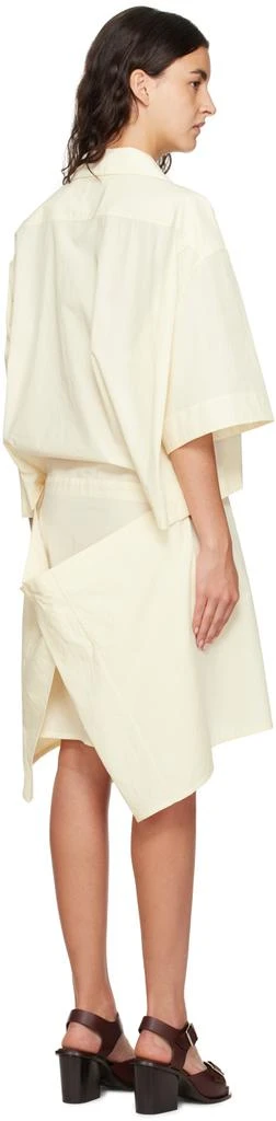 商品Lemaire|Off-White Amovible Midi Dress,价格¥2394,第3张图片详细描述