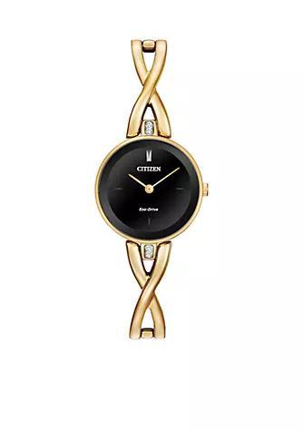 商品Citizen|Women's Gold-Tone Watch,价格¥2191,第1张图片