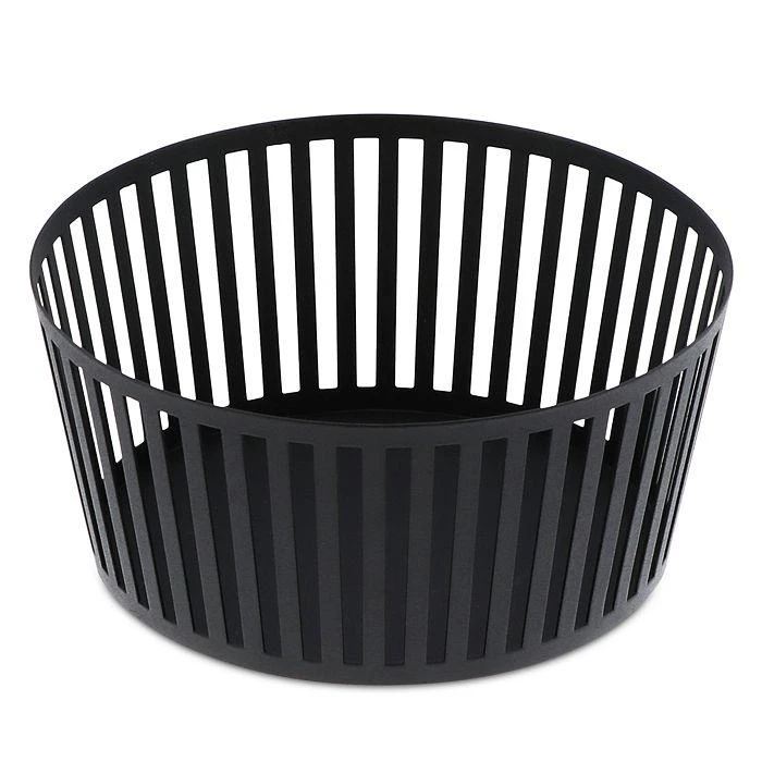 商品Yamazaki|Tower Striped Steel Fruit Basket,价格¥212,第1张图片详细描述