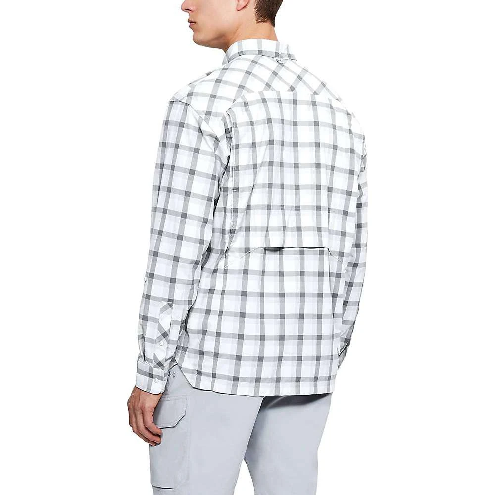 商品Under Armour|Under Armour Men's UA Fish Hunter LS Plaid Shirt,价格¥291,第3张图片详细描述