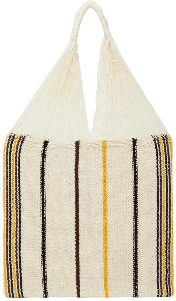 商品Jil Sander|Beige Knit Tote,价格¥2003,第1张图片
