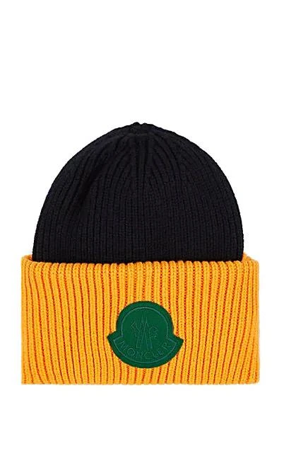 商品Moncler|Logo-Patch Wool Beanie,价格¥1533,第1张图片