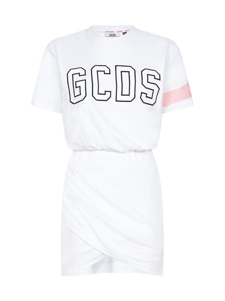 GCDS Logo Wrapped Dress商品第1张图片规格展示