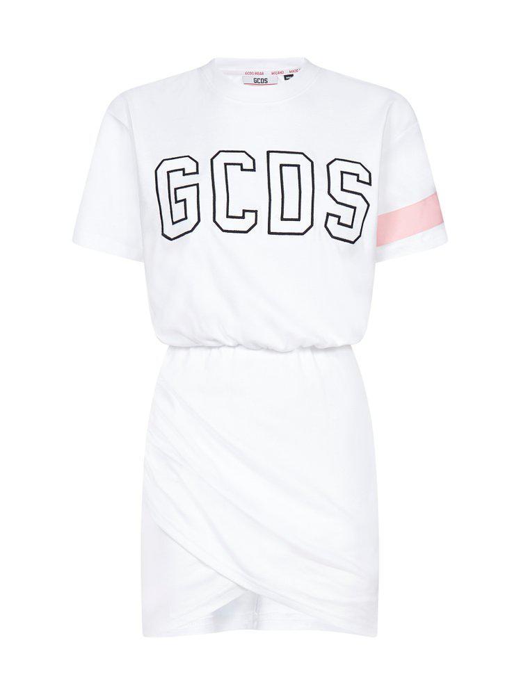 商品GCDS|GCDS Logo Wrapped Dress,价格¥894,第1张图片