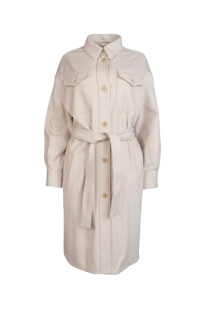 商品Brunello Cucinelli|Brunello Cucinelli Belted Coat,价格¥18540,第1张图片