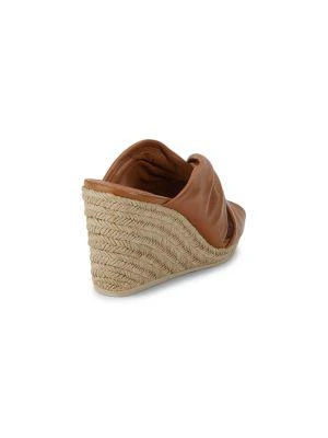 商品Vince|Sylvia Knotted Espadrille Wedge Sandals,价格¥670,第3张图片详细描述