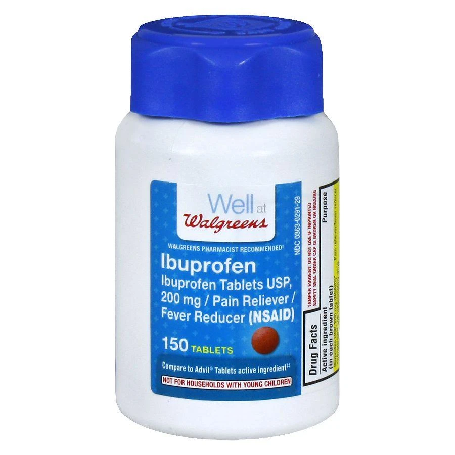 商品Walgreens|Ibuprofen Pain Reliever/Fever Reducer, 200 mg Tablets,价格¥82,第1张图片详细描述