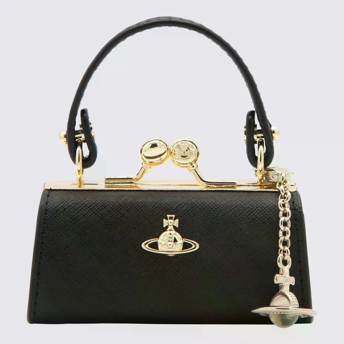 商品【商品预售7天】 Vivienne Westwood|Vivienne Westwood 女士斜挎包 5C01000EWS0021N402-1 黑色,价格¥2179,第5张图片详细描述