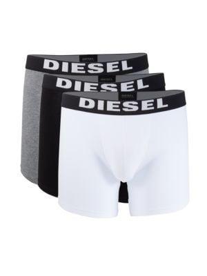 商品Diesel|UMBX Sebastian 3-Pack Boxer Briefs,价格¥184,第1张图片