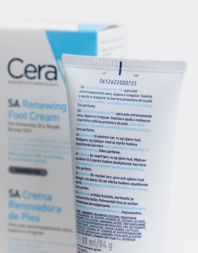 商品CeraVe|CeraVe SA Renewing Foot Cream 88ml,价格¥83,第4张图片详细描述