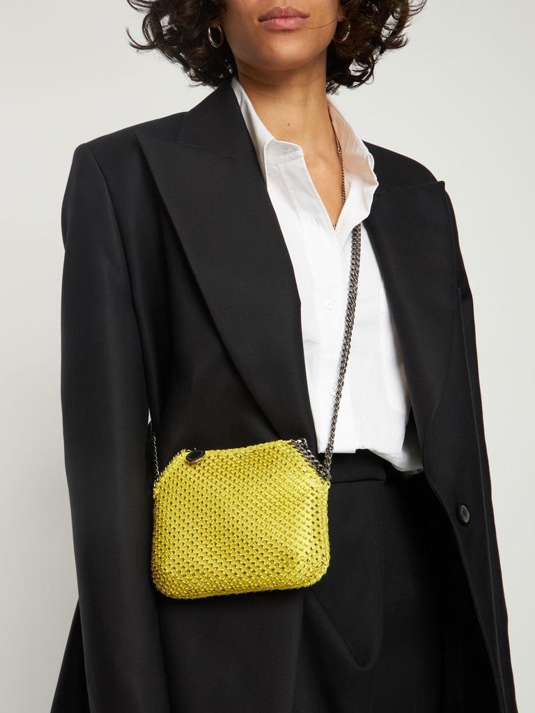 商品Stella McCartney|Mini Crystal Mesh Shoulder Bag,价格¥8463,第1张图片