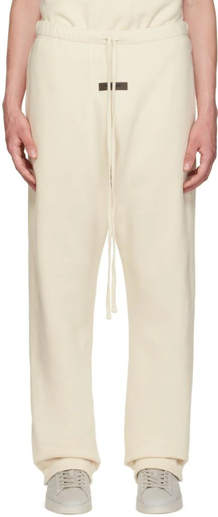 商品Essentials|Off-White Relaxed Lounge Pants,价格¥660,第1张图片