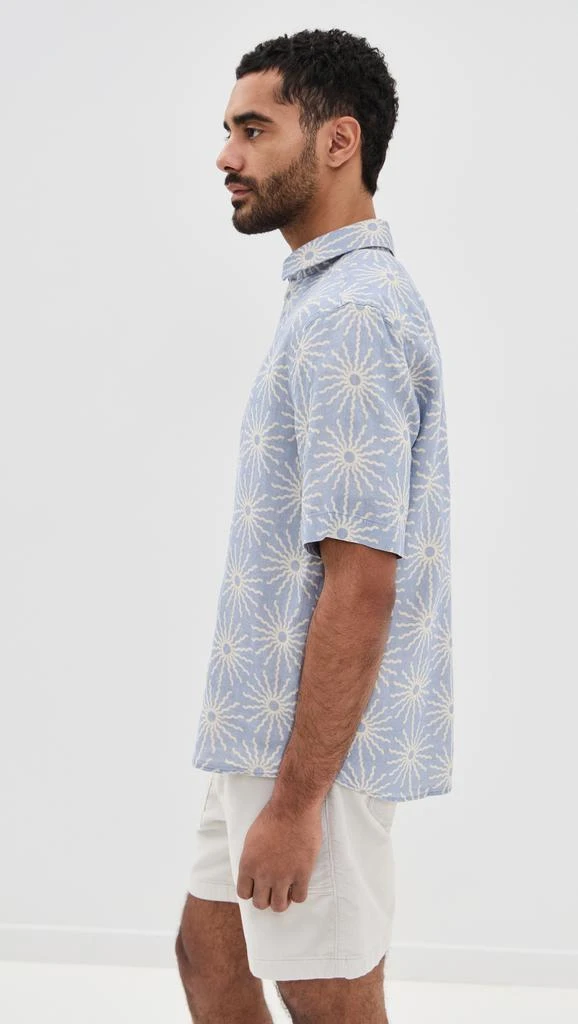 商品Frescobol Carioca|Castro Linen Copa Sol Printed Shirt,价格¥2001,第3张图片详细描述