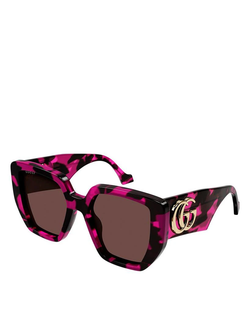 商品Gucci|GG0956S Gucci Generation Square Sunglasses, 54mm,价格¥3803,第1张图片
