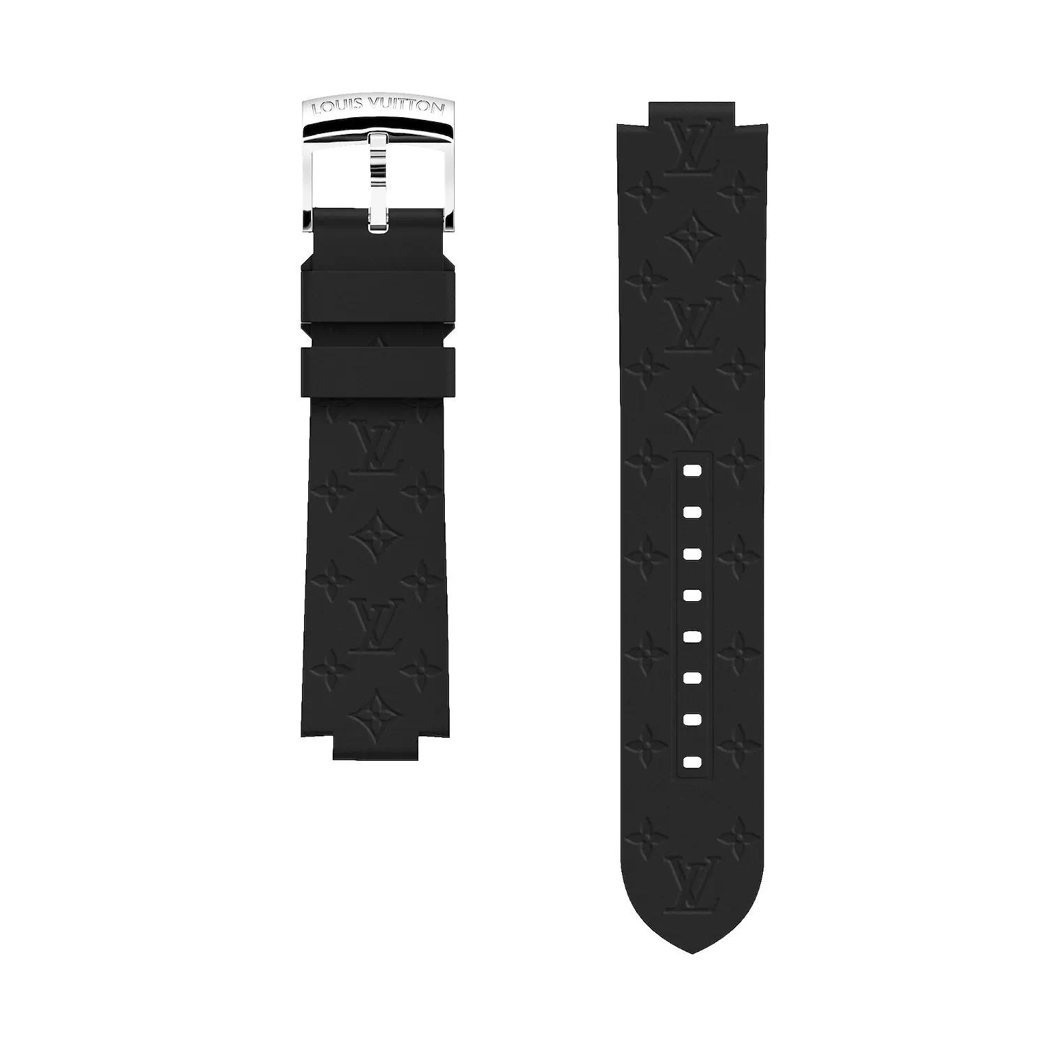 【预售】 LV路易威登 25春夏 女士 手表带 TAMBOUR MONOGRAM 橡胶表带 R15137  商品