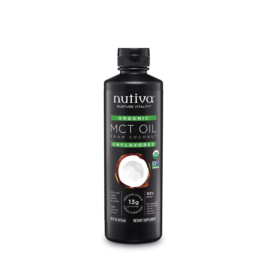 商品Nutiva®|有机椰子MCT油,价格¥178,第1张图片