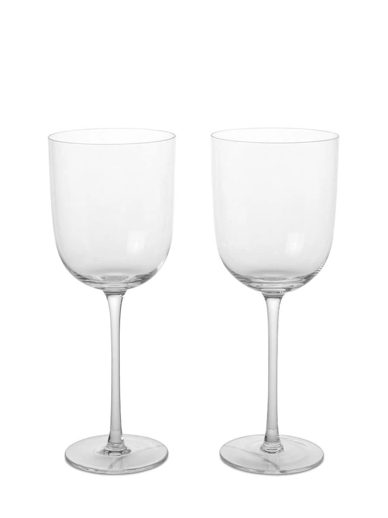 商品Ferm Living|Set Of 2 Host White Wine Glasses,价格¥361,第1张图片