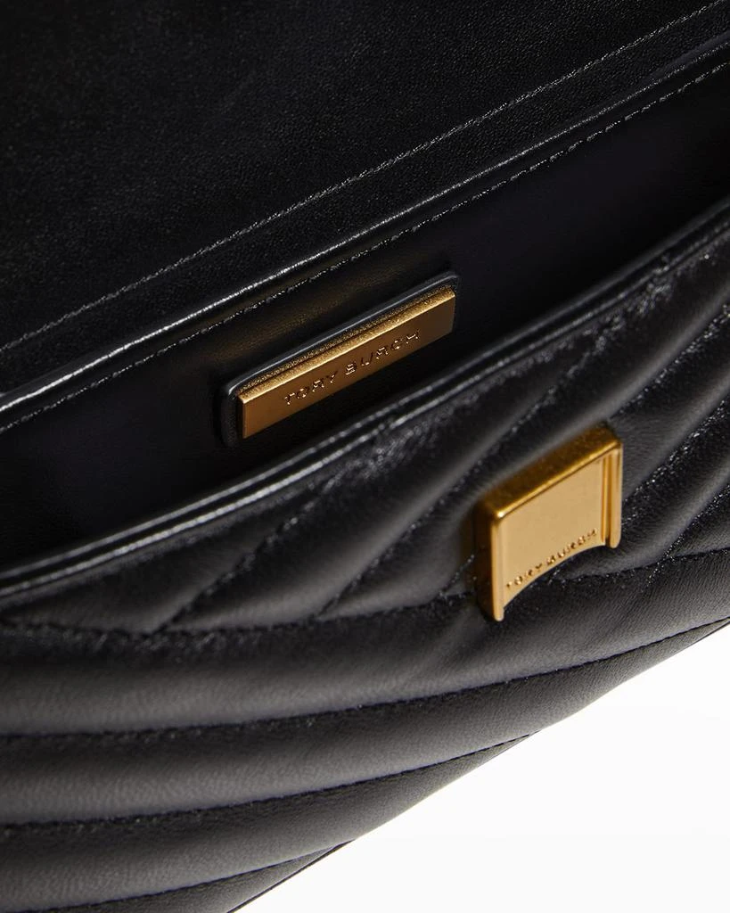 商品Tory Burch|Kira Small Chevron-Quilt Flap Shoulder Bag,价格¥3736,第3张图片详细描述