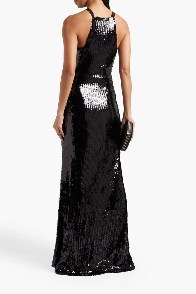 商品ROLAND MOURET|Castelli draped sequined tulle gown,价格¥10238,第3张图片详细描述