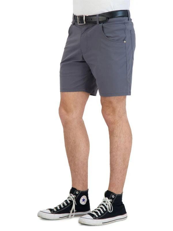 商品Levinas|Performance Tech Stretch Denim Shorts,价格¥317,第2张图片详细描述