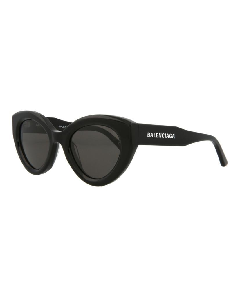 商品Balenciaga|巴黎世家 猫眼女款太阳镜  BB0073S 001 ,价格¥701,第4张图片详细描述