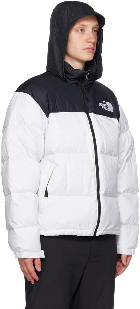 商品The North Face|White & Black 1996 Retro Nuptse Down Jacket,价格¥2493,第4张图片详细描述