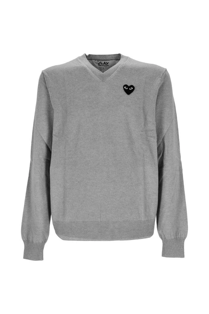 商品Comme des Garcons|Comme des Garçons Play Logo Patch Knitted Jumper,价格¥1486,第1张图片