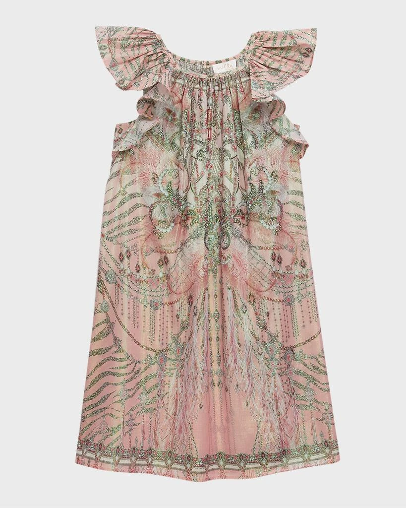 商品Camilla|Girl's Starships Sistas Frill Dress, Size 4-10,价格¥720,第1张图片