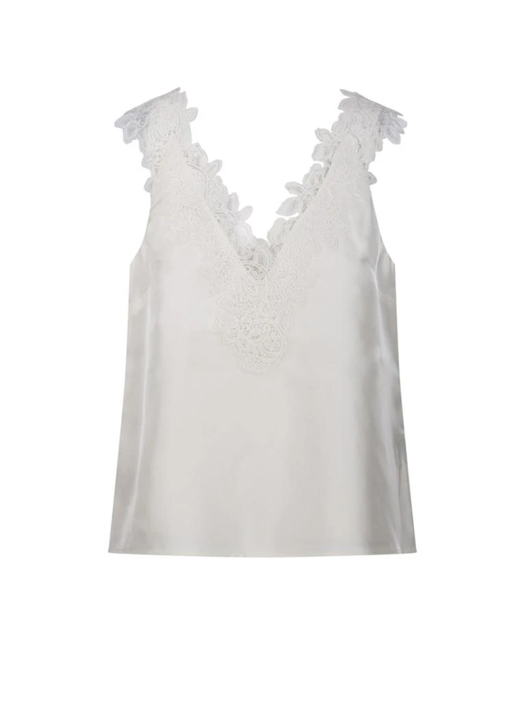 商品Róhe|V-Neck Lace Top,价格¥2472,第1张图片