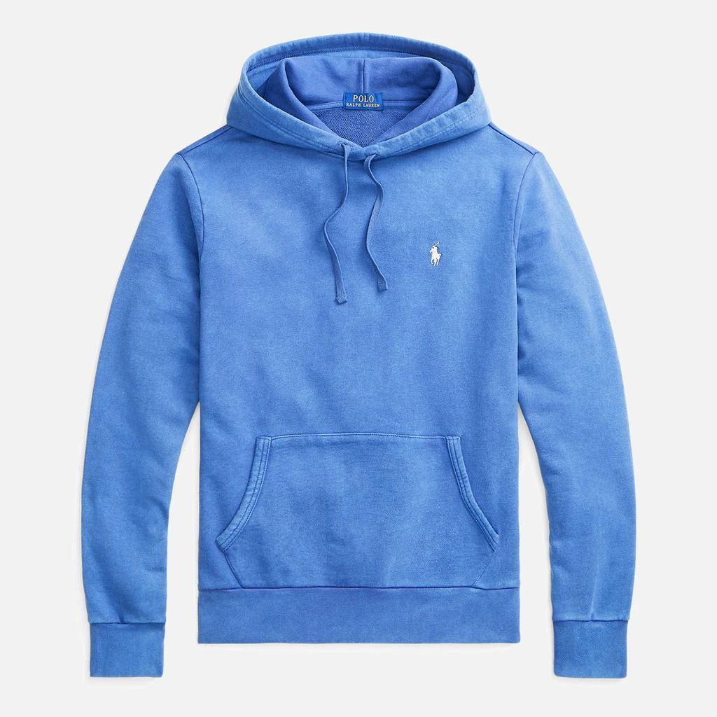 商品Ralph Lauren|Polo Ralph Lauren Men's Loopback Terry Hoodie - Summer Blue,价格¥1595,第4张图片详细描述