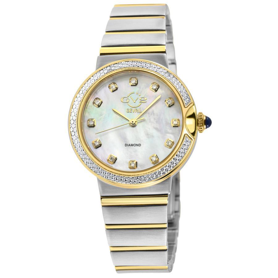 商品Gevril|GV2 by Gevril Sorrento Ladies Quartz Watch 12444B,价格¥4175,第1张图片