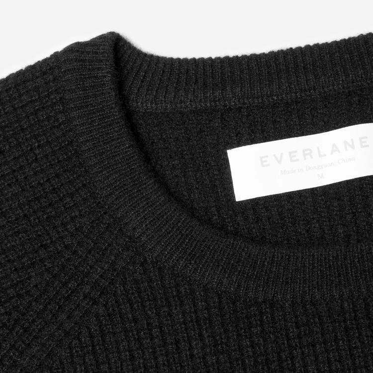 商品Everlane|The Waffle-Knit Cashmere Crew,价格¥763,第4张图片详细描述