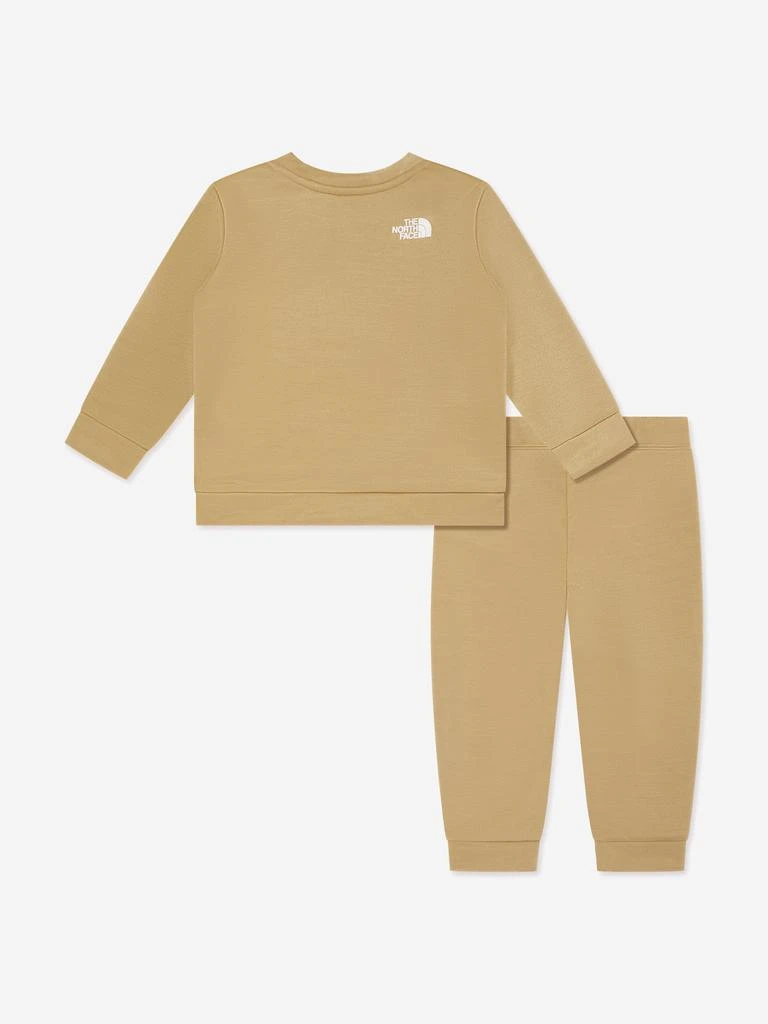 商品The North Face|The North Face Baby Logo Tracksuit in Beige,价格¥178,第2张图片详细描述