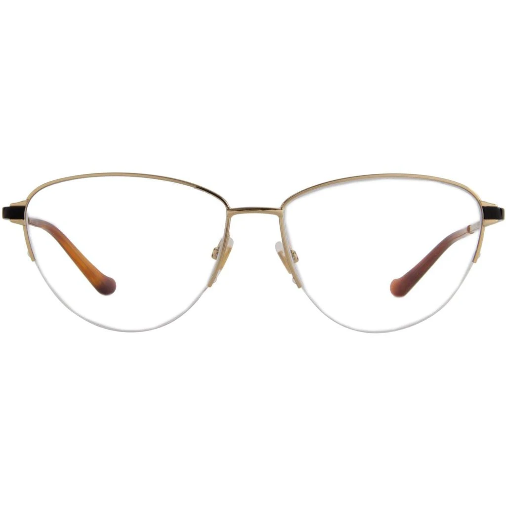 商品Gucci|Gucci Women's Eyeglasses - Gold Oval Half-Rim Metal Frame | GUCCI GG0580O 1,价格¥1252,第2张图片详细描述